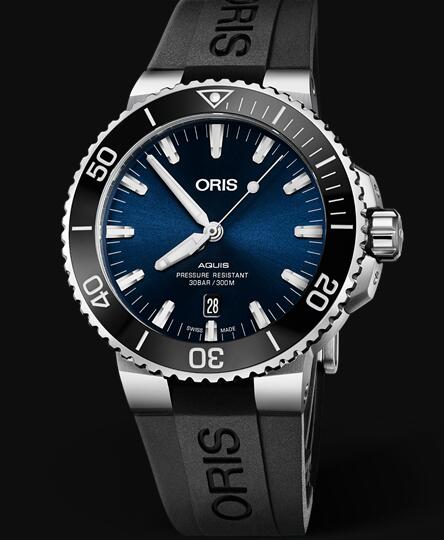 Review Oris Aquis Date 43.5mm Replica Watch 01 733 7730 4135-07 4 24 64EB